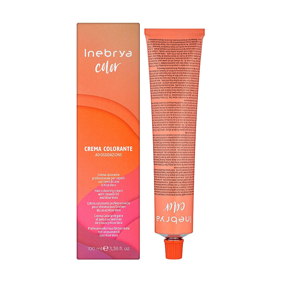 Перманентна крем-фарба для волосся Inebrya Color 6/00 Intense Dark Blonde, 100 мл